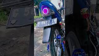Cinematic Modifikasi Satria Fu Biru