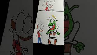 Fan-Made Sml Drawing Short Shrek Put Jeffy And Junior In Time Out