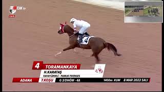 Şampi̇yon Jokey Hali̇s Karataş Adana Da 55 Yaparak Şov Yapti