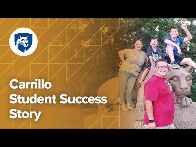 Watch Luis and Tracey Carrillo | Student Success Stories on YouTube.