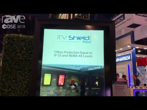 DSE 2019: Protective Enclosures Company Shows Its TV Shield Pro Display Enclosure, Now in Portrait