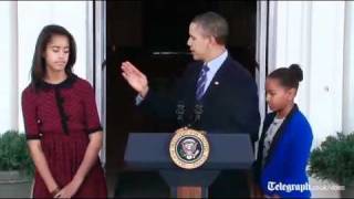 President Obama Pardons White House Turkey   11/22/2012