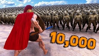 【DE JuN】10,000殭屍大軍來襲 !! (史詩戰爭模擬器)