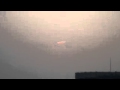 渋谷上空に謎の飛行物体 隕石か？