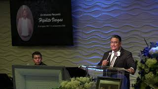 Servicio Memorial en honor de Hipolito Vargas September 25, 2020