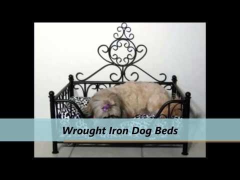 Precious Pets Paradise : Wrought Iron Dog Bed