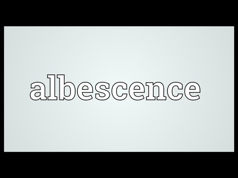 Header of Albescence