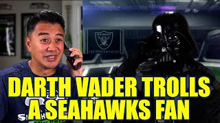 Darth Vader trolls a Seahawks fan