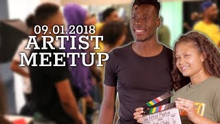09/01/18 Artist Meetup at McPhail Studios