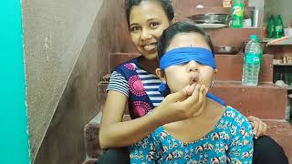 Blindfold Cheek Pulling Lip Pulling & Ear Pulling