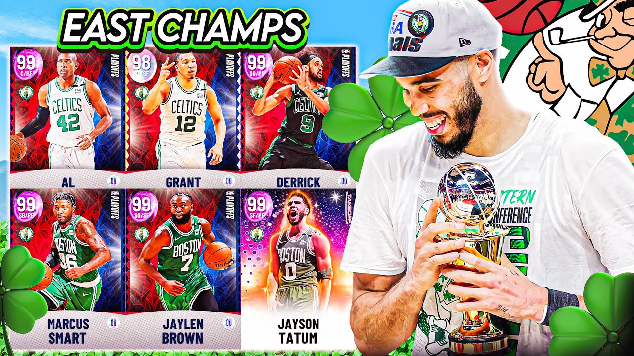 USING THE 2021-22 BOSTON CELTICS IN NBA 2k22 MyTEAM! THIS DEFENSIVE UNIT ARE THE EASTERN CHAMPS!