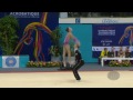 USA, Mixed Pairs - Dynamic Qualifications  -- 2014 Acrobatic Worlds, Levallois-Paris (FRA)