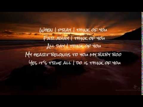 I Think Of You - Taj Jackson (Lyrics)
