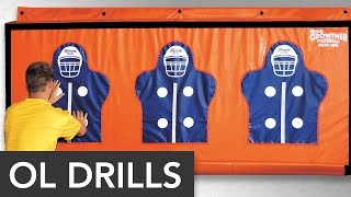 Football Offensive Lineman Drills | Rae Crowther Co.