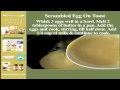 Scrambled Egg On Toast