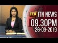ITN News 9.30 PM 26-09-2019