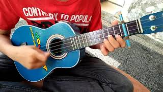 Anji - Menunggu Kamu Cover Ukulele - by. SLBN CHANNEL