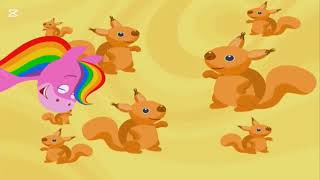 Rainbow Horse - Mouse, Rabbit, Squirrel