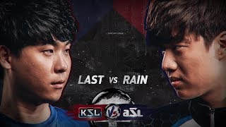 KSL vs ASL - Last vs Rain - StarCraft Remastered Exhibition - BlizzCon 2018