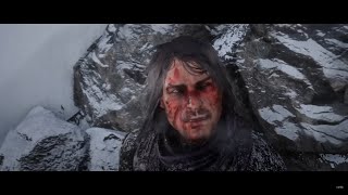 Arthur Finds And Saves John From The Snowy Mountains - Red Dead Redemption 2