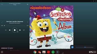 Dont Be A Jerk Its Christmas - Spongebob Squarepants