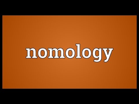 Header of nomology