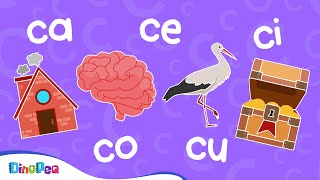 Sílabas Ca Ce Ci Co Cu Vocabulario Para Niños Dinopeq
