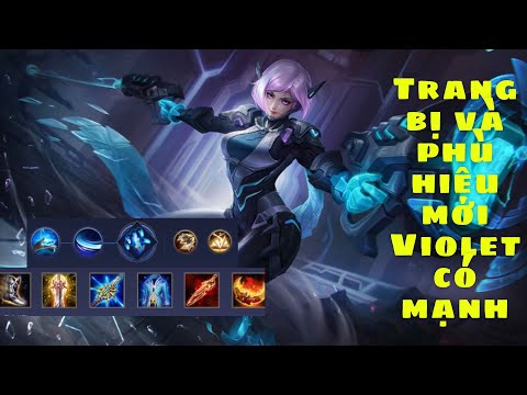 Liên quân Mobile|Violet với bảng ngọc 18%STCM và Phù hiệu mới thành khởi nguyên leo rank mùa 19