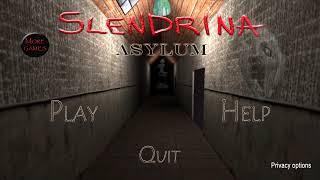 Slendrina Asylum Ost Main Menu