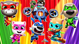 Talking Tom Hero Dash - Discover all the heroes - New ULTRAHERO - All BOSSES Sup