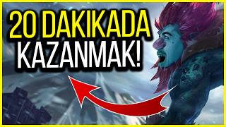 18 Maçta Sadece 2 Kayip Trundlela 20 Daki̇kada Bi̇ti̇rdi̇m 2Kez