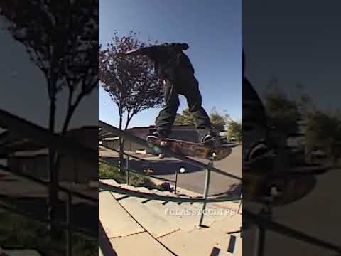 Derrick Wilson Feeble Big Rail 2006 Classic Skateboarding Shorts