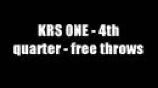 Watch KrsOne 4th Quarter  Free Throws video