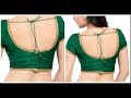 Back Open Blouse Cutting & Stitching In Simple And Easy Method TAMIL Back Open Blouse Cutting & Stitching In Simple And Easy Method TAMIL