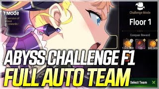 Abyss Challenge Floor 1 3 Star Clear With Full Auto Team - Epic Seven