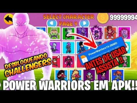 POWER WARRIORS 15.5 APK!! CHALLENGES UNLOCKED FROM RSJ POWER WARRIORS 15.5 APK!! CHALLENGES UNLOCKED FROM RSJ