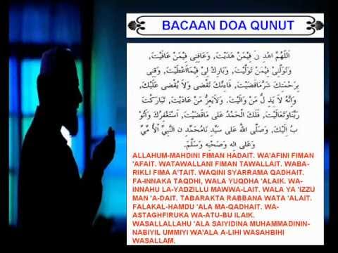 Video bacaan doa qunut Video bacaan doa qunut