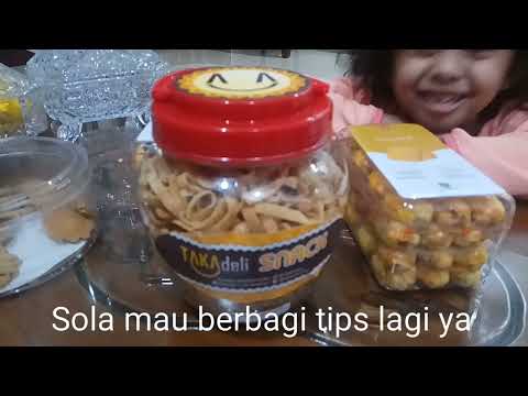 Tips menyusun cookies ke dalam toples
