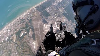 Watch Over the Shoulder F-16 Demonstration Flight at the Myrtle Beach Airshow!