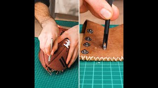 🤟Watch Sleeve Made From An American Football 🏈 #Upcycling