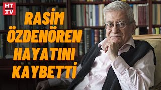 Türk Edebiyatının Gül Yetiştiren Adamı Rasim Özdenörene Veda