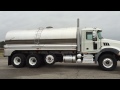 Video MACK GRANITE WITH 4,000 GALLON STAINLESS STEEL TANK FOR SALE BY CARCO