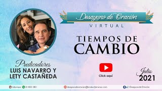 Desayuno de Oración "Tiempos de Cambio" - Julio 2021