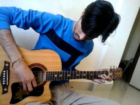 Intro of AADAT by JAL The Band easiest guitar lesson in marwari...