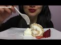 Asmr Pavlova Cake Soft Foamy Eating Sounds No Talking Sas Asmr Pavlova Cake Soft Foamy Eating Sounds No Talking Sas