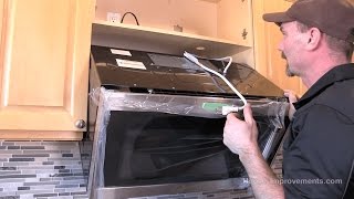 01. How To Install A Microwave [Over-The-Range Style]