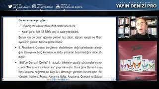 Tarih 18. Ünite Ekonomiyi Düzeltme Çabaları