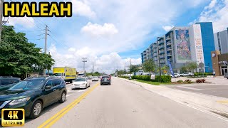 Hialeah Florida Driving Through
