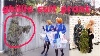 Sakura-con Ghillie Suit Prank