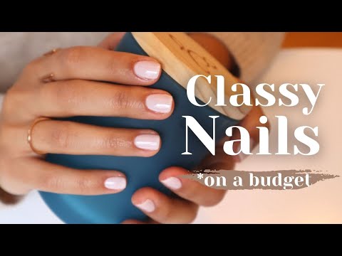 How to At Home Manicure | DIY Natural Nails with Salon Results! - YouTube
